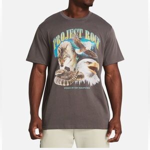 Under Armour Project Rock Force of Nature Heavyweight Tee Men’s Medium Gym Gorp
